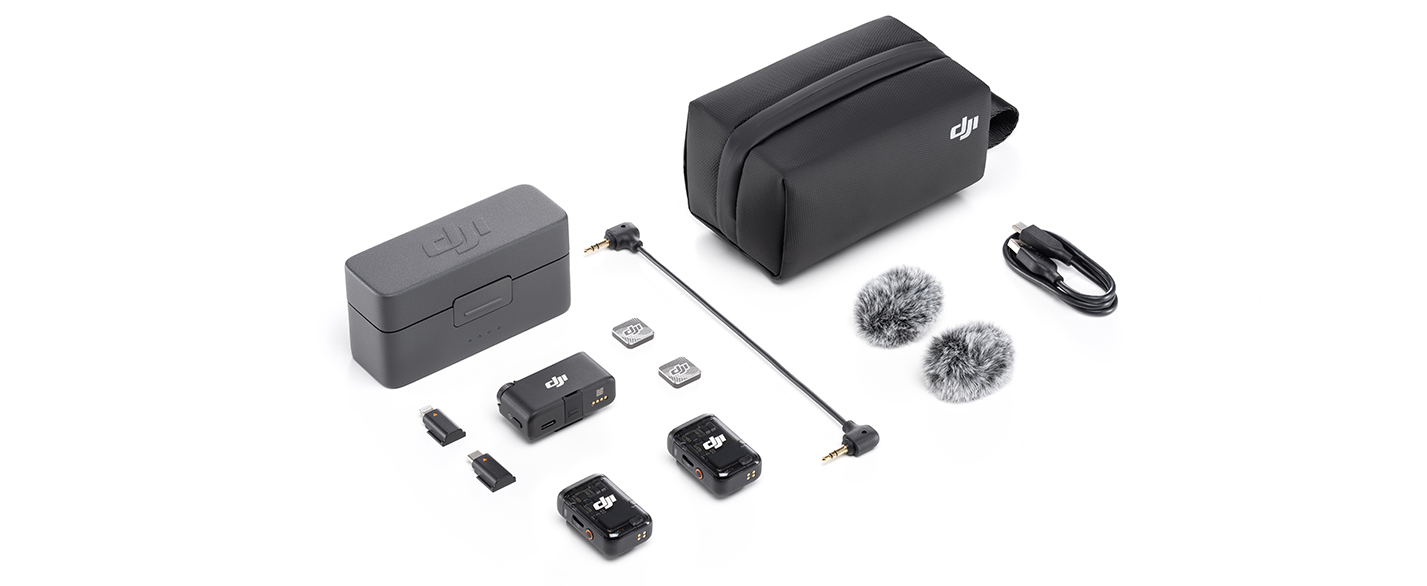 DJI Mic 2 (2 TX + 1 RX + Charging Case) - 1